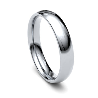 Britannia Wedding Ring - 4mm Traditional Comfort Fit