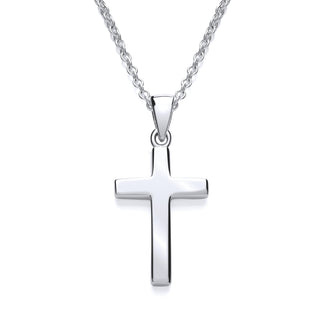 Eternal Silver Latin Style Cross Pendant - Small