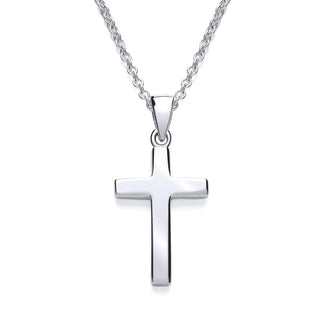 Eternal Silver Latin Cross Pendant - Medium