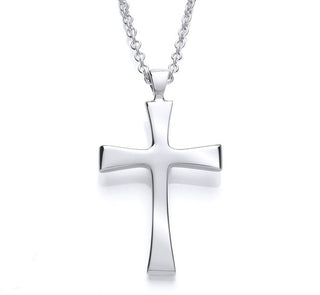 Large Gothic Style Cross with Chain