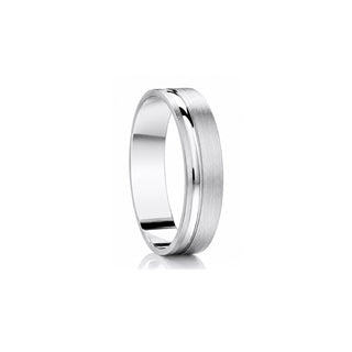 'Halo' Diamond-Cut Wedding Ring