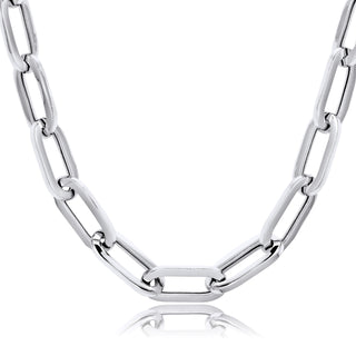 Viva Rectangle Link Chain Necklace