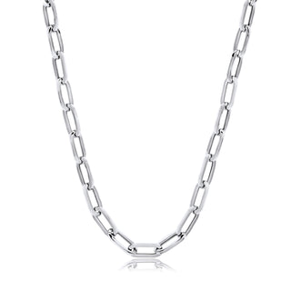 Viva Rectangle Link Chain Necklace