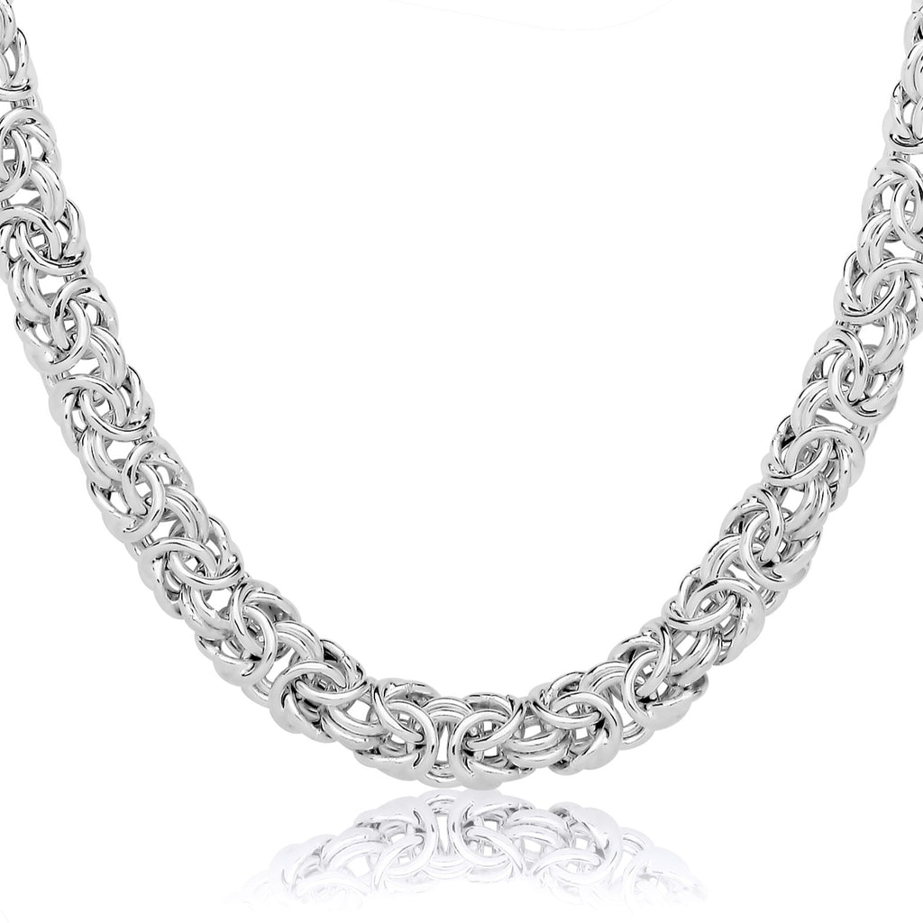 Viva Byzantine Flat Link Necklace