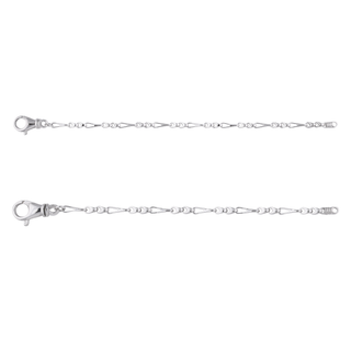 Handcrafted everyday silver chain in argentium sterling silver