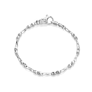 Handcrafted everyday silver chain in argentium sterling silver