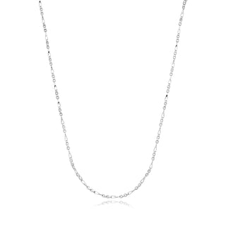 Handcrafted everyday silver chain in argentium sterling silver