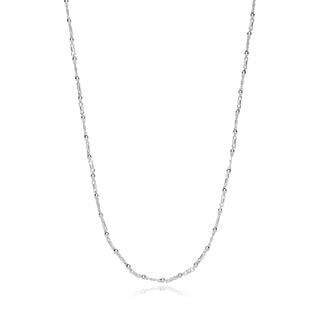 Handcrafted everyday silver chain in Argentium sterling silver