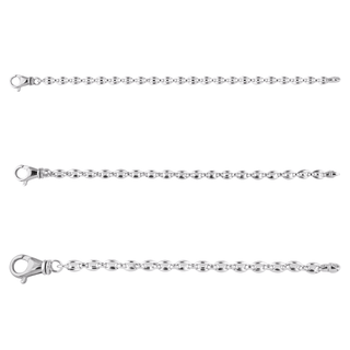 Handcrafted everyday silver bracelet  in Argentium sterling silver