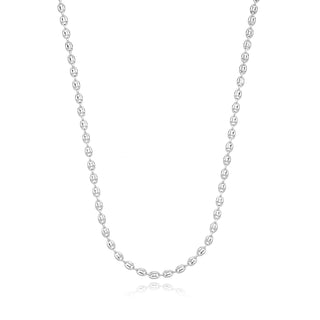 Handcrafted everyday silver chain in Argentium sterling silver