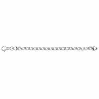Handcrafted everyday silver chain in Argentium  