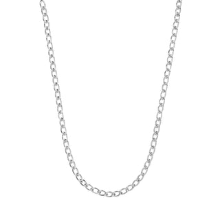 Handcrafted everyday silver chain in Argentium  
