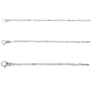 Handcrafted everyday silver bracelet in argentium sterling silver