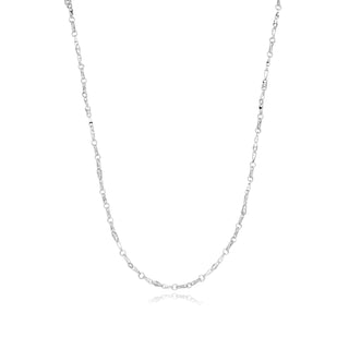 Handcrafted everyday silver chain in argentium sterling silver