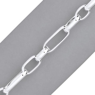 Viva Hard Edge Paper Clip Chain Bracelet