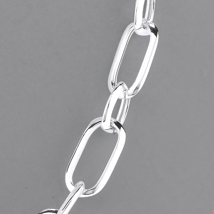 Viva Mixed Link Paper Clip Necklace