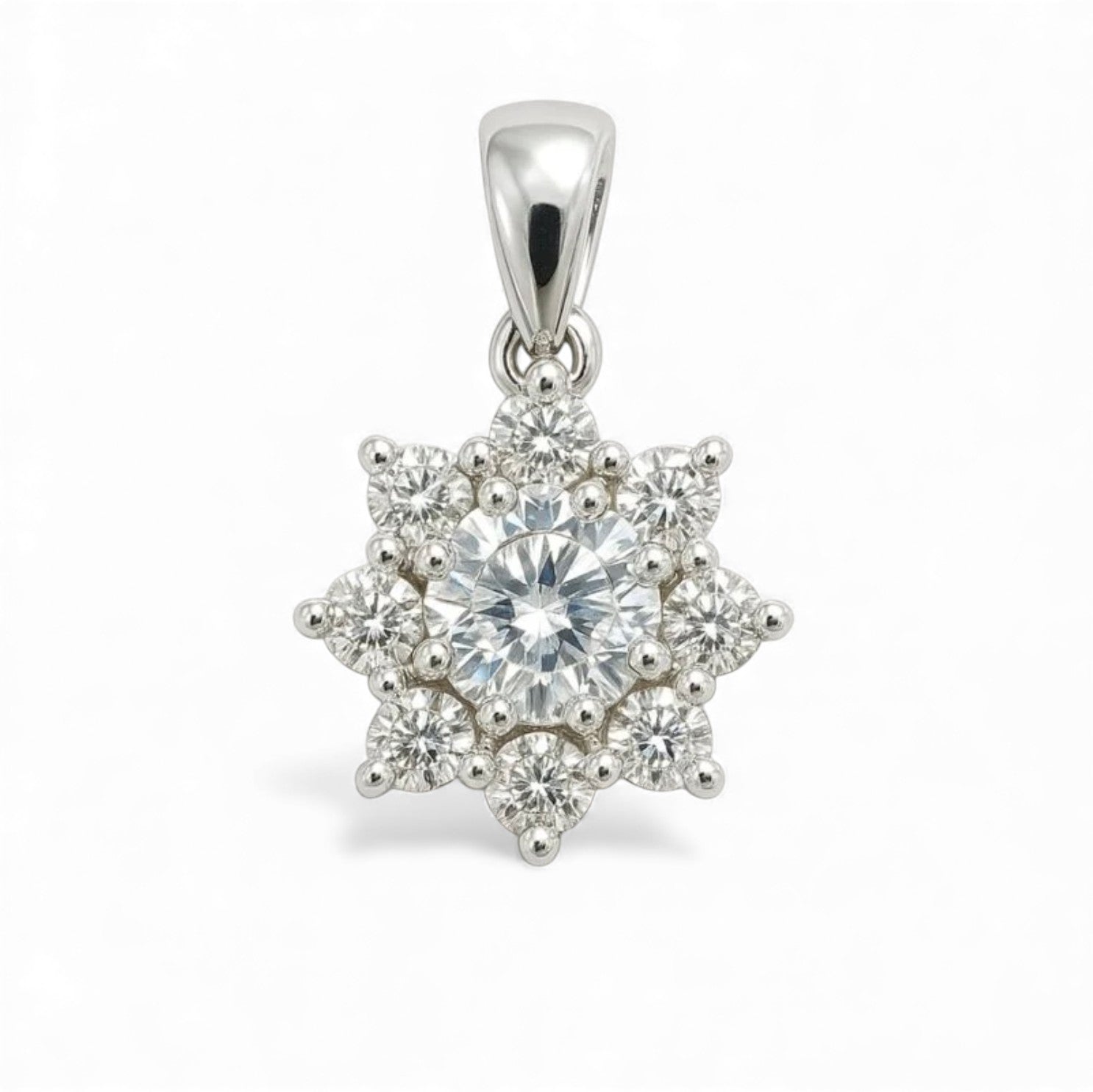 Crystal Starburst Pendant