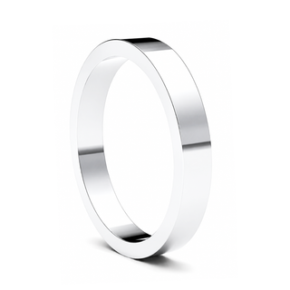 Classic Wedding Ring - Flat Fit