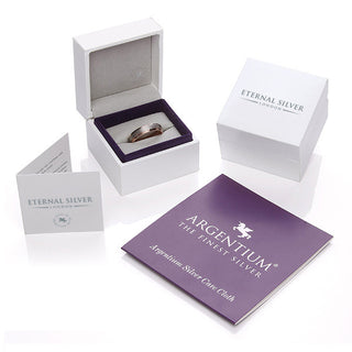 Eternal Mobius Rings - Set of Two